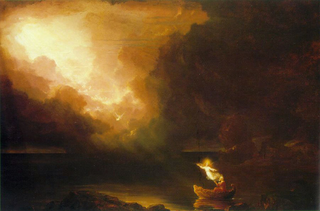 The voyage of life old age